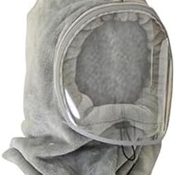 Inter Beanie Cap | Winter Cycling Windproof Hood Mask with PVC Face Mask | Thick Fur Snow Proof Cap for Men/Women (Pack of 1,Multicolor)-image-38