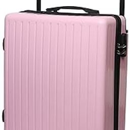 Polypropylene 360 Degree Hard-Sided Cabin Luggage Small 20 inch | 55cm | 8 Wheels Small Trolley Bag for Travel | Lightweight Bag with Combination Lock | Suitcase (Pink)-picture-10