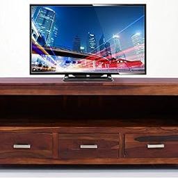 Wood world furniture 4 Drower Tv Cabinet for Living Room, Tv Unit for Living Room Home & Hotels-image-34
