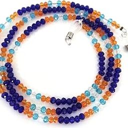 Neck Chain Cord For Eyeglass Sunglasses Frame Spectacle Frame Blue Orange Multi Colour-image-60