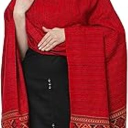 Women's Cashmere Kullu Design Woven Shawl-image-23