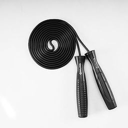 Solpro SKR064 Jump Rope for Men, Women & Athletes|Lightweight, Adjustable Length, TangleFree|NonSlip Handles, Durable Design|Ideal for Speed Training, Cardio, Agility, Fitness & Gym Workouts (Black)-image-48