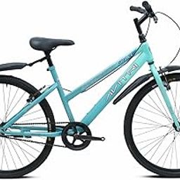 Avitri Grace-26 Rigid Fork Single Speed V Brake-Green Women Bike-City Bike-image-94