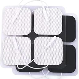 Corded Electric Self Adhesive Electrode Pads Physiotherapy Equipment For Electronic Stimulators, Ift, Tens, Ems and Pulse Massagers (White)-picture-20