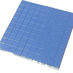 Eatech Thermal Pad GPU CPU Heatsink Cooling Conductive Flexible Silicone Pad (10mm * 10mm * 1mm, Blue)-image-5