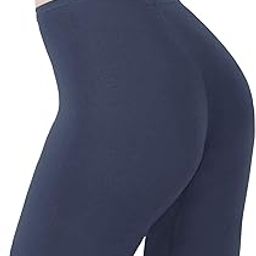 Cotton Lycra Tight Fit Stretchable Cycling Shorts Womens | Shorties for Activewear, Exercise,Workout,Yoga,Gym,Cycle,Running-Blue-picture-33