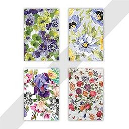 ISEE 360® 4 PCs Abstract Art Decoupage Paper Sticker for Craft DIY Scrap Booking Art Decor Workers (A5 Size)-image-48