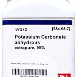SRL Potassium Carbonate Anhydrous Extrapure, 99%, 500gm, CAS : 584-08-7, Molecular Formula : K2CO3, Molecular Weight : 138.21, Storage Room Temperature, Shelf Life 60 Months for laboratory use-picture-16