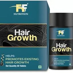 FF Nutrition Biotin Supplement Hair Growth - 60 Tablets for Women/Men, Glowing Skin & Shining Nails | Fitness Products | Beneficial for Healthy Body-image-16