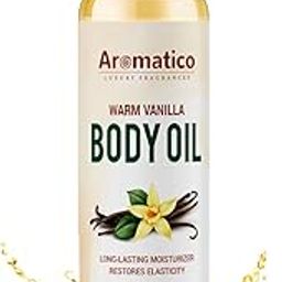 AROMATICO Warm Vanilla Body Oil, After Bath oil for Daily Use. Glowing Skin & Deep Hydration for Dry Skin. Winter Moisturizer with Natural Oils. Non-Greasy, Nourishing Formula – 200ml-17