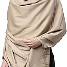 Men Woollen Kanni Shawl, Authentic Kashmiri Luxury Pashmina Designs, Full Gents Lohi (Size 266x123 cms, Beige Color)-image-37