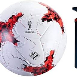 PlayZdict Russia Football Suitable for Hard Ground Without Grass | Training Ball | Soccer Ball | for Men/Women | Football Size - 5 with Pump-image-29