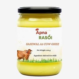 Apna Rasoi Sahiwal A2 Cow Ghee, Traditional Bilona Method, 500 ML-image-36