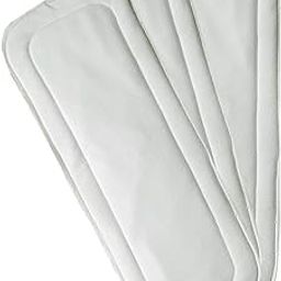 Ineffable Baby Diaper Insert Pad In 4 Microfiber Layer Washable and Reusable Cloth Diaper Pad For Newborn Babies Child and Toddler - 0-24 Months (White, Pack of 3)-20