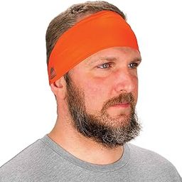 Chill Its 6634 Cooling Headband, Sports Headbands for Men and Women, Moisture Wicking, Orange-image-41