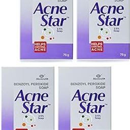 AcneStar Soap Pack of 4, Antiseptic-40