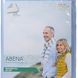 Abena Breathable Washable Incontinence Bed Protection Pad - Liquid Safe Barrier Layer, Discreet, Soft, Comfortable & Skin-Friendly Surface, Medical Grade Absorbent Underpad, 90x85cm, 2500ml Absorbency-image-33