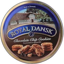 Royal Dansk Choco-Chip Cookies 340g || Danish Cookies from Denmark in Iconic Blue Tin || Cookies for Tea Time, Snacks, & Gifting || Share with Friends & Family-image-32
