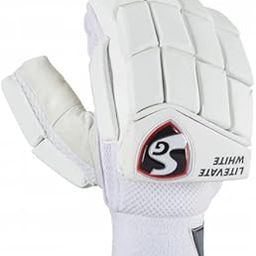 SG Litevate White Batting Gloves -RH Junior (Age 9 to 11)-image-38