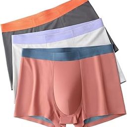 Anti Bacterial Micromodal Solid Underwear for Men Combo Airsoft Trunk Breathable Inner for Men Sweatproof Underwear Multicolour-image-3