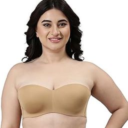 Women's Nylon Blend Padded Bridal T-Shirt Bra - Full Support, Wired, Medium Coverage, Detachable Straps for Multiway Styling-15