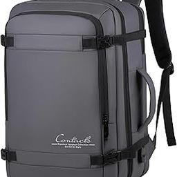 Expandable Travel Backpack 40L, Waterproof, USB Charging, Anti-Theft Pocket, 17" Laptop Compartment, TSA-Friendly 180° Opening for Business, Work, and Travel-picture-33