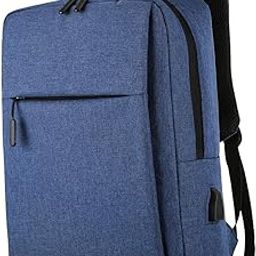 Laptop Backpack Multipurpose Waterproof Laptop Bag for Weekender Travel Work Blue-image-46