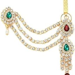 Stylish Gold Polish Half Kamarband/Hip chain/Kamarpatta/Challa/Bridal Jewellery for Women and Girls-20
