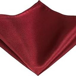 Premium Maroon Pocket Square microfiber Men Plain Satin Wedding Handkerchief Pocket Square-picture-19