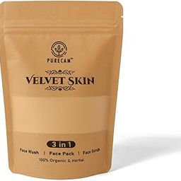 PURECAM Valvet Skin – Ayurvedic Ubtan Face Powder | 100% Natural | Skin Brightening & Deep Cleansing – 100g-36