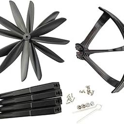 ATORSE Propeller + Protective Cover + Landing Gear for Mjx B3 Bugs 3 Rc Drone Toy Black-31