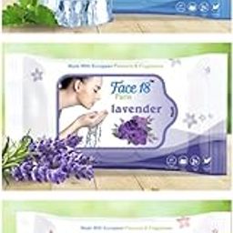 Paris Ice Facial Wipes, Mint, Makeup Remover and Cleansing, 25 Pieces, Triple Pack (IceMint-Rose_Lavender, 3 Pack)-image-33