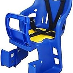CALANDIS™ Kids Bike Seat Portable Child Bicycle Rear Seat for All Adult Mountain Bikes Blue-image-23