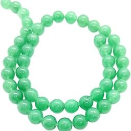 Blue bijoux Natural Stone Green Aventurine Beads 8MM Polished Smooth Round Gemstone Beads for Jewelry Making-image-46