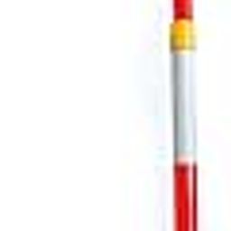 Retractable Cone Bar 2"OD x 52-80" Length Traffic Cone Barrier Bar Yellow/White-image-39