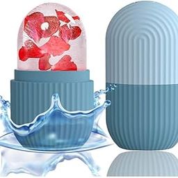 BORAD FASHION Ice Face Roller Massager,Ice Cube Roller For Face, Eyes And Neck Naturally Conditioning And Skin Care,De-Puff Eye Bags,Reduce Migraine Pain,Reusable Massage Silicone Ice Mold (Multicolor) (1)-image-79