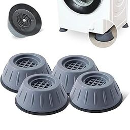 Radiant Anti Vibration Pads for Washing Machine with Suction Cup for Washing Machines Fridge Dryer Levelling Feet Anti-Walk, Anti-Skid,Anti-Vibration and Noise Cancellation (Pack of 4)-19