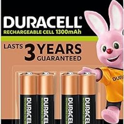 Duracell Rechargeable AA 1300mAh Batteries, Pack of 4-picture-24
