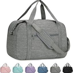 Ori Travel Duffle House Canvas Heavy Duty Travel/Cabin Luggage Duffle Bag Waterproof Travelling Purpose Easy to Carry Lightweight Lugguage for Men and Women -Denim Gray-image-47