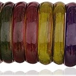 Beautiful Matte Finish Transparent Multicolor Glass Kada for Women & Girls on Different Occasions-image-66