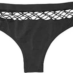 snappsy Women Underwear Elastic Comfortable Breathable Mesh Soft Girls Female Thongs M Multicolour-picture-17