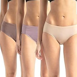 jockey FE31 Women's High Coverage Super Combed Cotton Elastane Stretch High Waist Hipster with Concealed Waistband and StayFresh Treatment (Pack of 3_Prints & Color May Vary)-picture-47