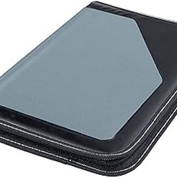 Storite PU Leather Multipurpose 24 File Sleeve A4 Professional Files and Folders, Certificate, Legal Size Documents Holder for Home, Office, School (37.5 * 26cm) Grey-image-30