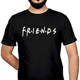 Graphic Printed T-Shirt for Men & Women | Funny Quote T-Shirt | Friends T-Shirt | Sarcasam T-Shirts | Half Sleeve | Round Neck T Shirt | 100% Cotton T-Shirt |Friends Lover Tee Shirts-image-8