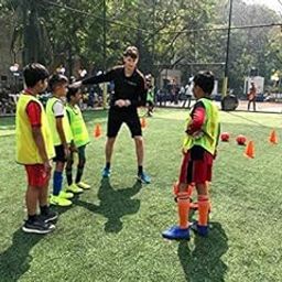 ReflectoSafe Football Mesh Bibs Mesh Scrimmage Team Practice Vests Pinnies Jerseys Bibs for Children Youth Sports Basketball, Soccer, Football, Volleyball, Skating, Cycling - Green-image-95