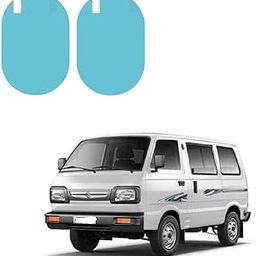 Car Side Mirror Protective Waterproof Anti-glare,Rainproof Anti-fog Film Set of 2 Pcs For Maruti Omni-image-80