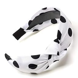 MOOLYAVAAN Products Stylish Cross knot Hairbands With Cloth Wrapped Headwear Styling Hair Accessories Washing Face Spa Mask Shower for Girls/Kids and Women (Pack of 1) (White)-image-73