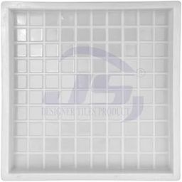 JS DESIGNER TILES PRODUCT | Chequered Tile Mould 12"X12" (100 Pieces) | Silicone Plastic Construction-27