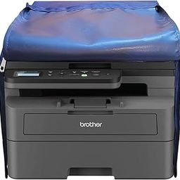 Protectio Chain Printer Cover for Brother DCP - L2605 DW Dual Band Laser Printer Multifunction / Blue / Washable / Dustproof / Chain Printer Cover-28