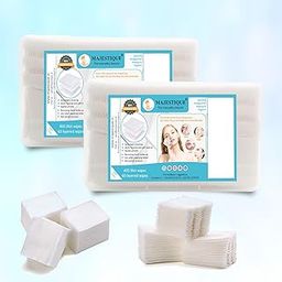 Majestique Makeup Removing Cotton Wipes with Soft Touch for Eye, Face Cleansing Tissues, Pure Cotton Pad, Multifunctional, Cotton Pads for Face Toner - 460 Count / 2 Box-44